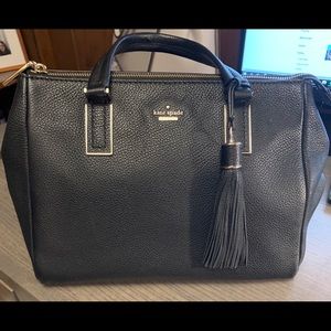 Kate Spade black leather purse